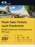 Paris TGV für 20 Euro pro Fahrt