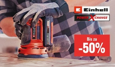 Bis zu 50% Rabatt auf Einhell-Geräte bei Jumbo, z.B. Laubsauger GC-EL 2400 E für 37.50 Franken