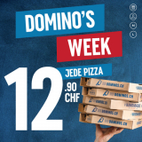 [Take-Away] Jede Pizza nur CHF 12.90.- bei Dominos