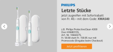 Fust Gutschein für CHF 40.- SOFORTRABATT auf ausgewählte Philips Sonicare! Extrem günstig!