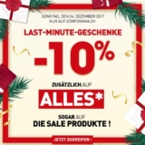 Nur heute: 10% zusätzlich auf alles bei Conforama, z.B. Tisch TRAVERS aus massiver veralteter Eiche für CHF 387.99 statt CHF 799.-