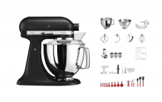 Küchenmaschine Kitchenaid KSM200 im Swiss Anniversary Set mit sehr viel Zubehör in allen Farben bei nettoshop