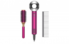 Dyson Supersonic (Fuchsia/Silber) Haarfön im Geschenkset mit Kamm und Bürste bei Interdiscount