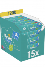 pampers fresh clean 15×80 Stück