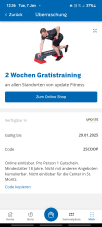 2 Wochen Gratistraining Update fitness