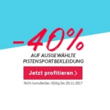 Nur heute: 40% auf ausgewählte Pistensportbekleidung bei siroop, z.B. Colmar Golden Eagle Skijacke ab CHF 281.40 statt CHF 469.-