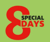 8 Special Days bei Manor mit zahlreichen Angeboten (Angebot verlängert bis heute)