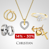 CHRISTIAN uhrenschmuck24.ch: Bis zu 30% Rabatt auf Schmuck zum Valentinstag