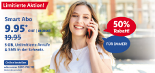 Lidl 9.95 CHF pro Monat Unlimitiert Anruf/SMS 5GB Data Lebenslang