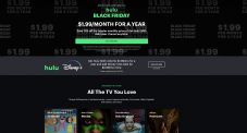 Hulu $1.99/mo, dazu Disney+ $2.99/mo für ein Jahr (VPN USA)