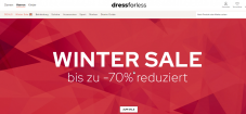 dressforless – Wintersale bis zu 70% + 15% Gutscheincode auf alles, z.B. Pepe Jeans Jacke aus Echtleder