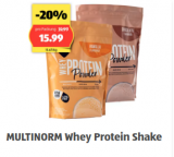 MULTINORM Whey Protein Shake (und andere Protein produkte in Aktion bei Aldi)