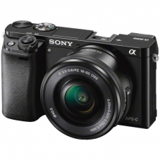 SONY Alpha a6000 (24.3 MP, APS-C)  + E PZ 16-50 mm F 3.5 – 5.6 OSS Kit – Perfekt für Einsteiger