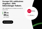 Salt Europe XXL für 39.95 CHF Lebenslang