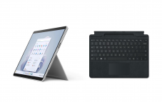 Microsoft Surface Pro 9 (13″ 3K-IPS, i7-1255U, 16/512GB, 120Hz) inkl. gratis Keyboard bei microspot