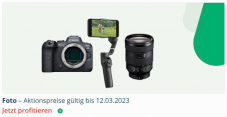 Microspot Fotoangebote – Beispiel Sony RX100 VII  für 929 CHF und weitere.