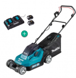 Makita DLM382PT2 Akku-Rasenmäher inkl. 2 5Ah Akku + LG bei microspot.ch