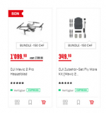 DJI Mavic 2 Pro für CHF 1099.90 plus CHF 150Fr. Rabatt auf das Flymore Kit