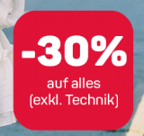 Ackermann Gutschein für 30% auf alles exkl. Technik & LSCN by LASCANA