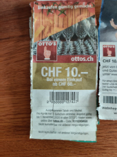 Otto’s: CHF 10.- Gutschein ab CHF 60.-