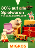 30% auf alle Spielwaren (auch ‘rare Sets LEGO’) vom 22.10.24 bis 28.10.2024