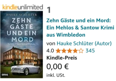 Gratis Krimi-eBook für Kindl im Amazon Store