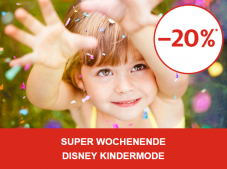 Manor: 20% auf Disney Kindermode