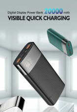 KUULAA Power Bank 20000mAh USB Typ C mit Quick Charge 3,0