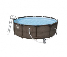 JUMBO – BESTWAY Pool RATTAN FRAME 366 cm