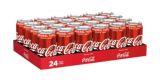 Otto’s: Coca-Cola Dosen 24x33cl (original, vanilla, light, zero)