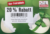 20% im Fressnapf (ab MBW 50.-)