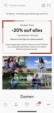 H&M 20% auf Alles und gratis Versand