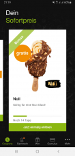 Migrolino: Nuii Glace gratis* in der Migrolino App