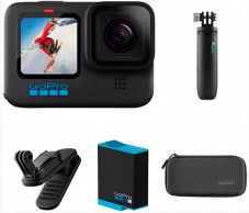 GoPro Hero 10 Black + Accessory Hard Bundle für nur 219.90 bei melectronics (lokal)