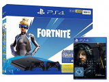 PlayStation 4 Slim – Konsole (500GB): Fortnite Neo Bundle + 2 Controller + Death Stranding bei amazon.de