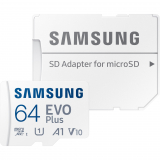 Samsung Speicherkarte »EVO Plus 64GB microSDXC Full HD inkl. SD-Adapter« bei Ackermann