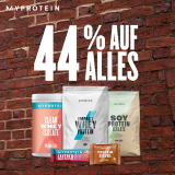 MyProtein: 44% auf alles mit exklusivem Gutschein!