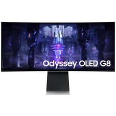 SAMSUNG Odyssey G8 (34″ UWQHD QD-OLED, HDR400, 175Hz, 2x USB-C, Wireless-Display) zum neuen Bestpreis bei Interdiscount