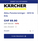 Kärcher Akku-Fensterreiniger – WV2 & KV4