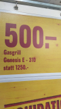 (lokal ZH) Weber Genesis E-310 GBS Einzelstück