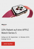 10% + 20.- Rabatt auf Apple Watch Series 5 bei Interdiscount