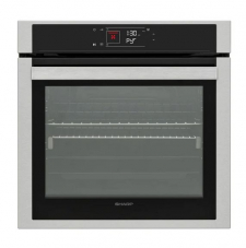 SPC ELECTRONICS – Sharp Backofen 60cm, K-71F28IM2-EU Edelstahl hell