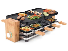 Koenig Raclette-Grill Bamboo für 8 Personen günstig bei Fust