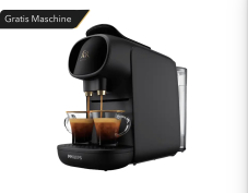 Gratis Kaffemaschine L’OR BARISTA SUBLIME beim Kauf Von 200 Kapseln