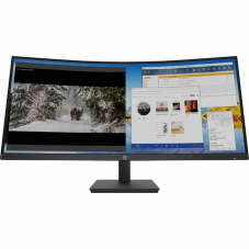 HP M34d Bildschirm (Curved 34″ UWQHD, 100 Hz, 99% sRGB, USB-Hub + USB-C, integr. Lautsprecher) bei Interdiscount