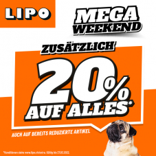 Lipo: Zusätzlich 20% auf ALLES**