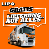 LIPO: Gratis Lieferung auf alles ab CHF 499.- Stückpreis