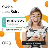 Salt Swiss (CH unlimitert, 60 Min / 500MB Roaming in EU, USA & Kanada) + Cashback und Gutscheine!