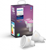 Philips Hue White Lamp; Color Ambiance GU10 LED Lampe Doppelpack