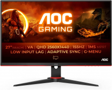 AOC Q27G2E/BK 2560 x 1440 Pixels, 27 ” bei Digitec für CHF 179.-